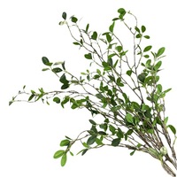 Plantes artificielles décoratives Milan Banyan pour la maison, feuilles réalistes, texture réaliste, ornement de jardin ou de bureau
