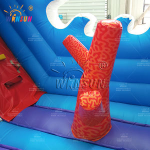 Château gonflable combiné toboggan sous-marin WINSUN, personnalisé, en PVC, ignifuge et imperméable - Product Image 6