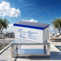 Batterie tubulaire onduleur 12V 220Ah pour système solaire domestique, TV, congélateur, cuisinière 12V 200Ah