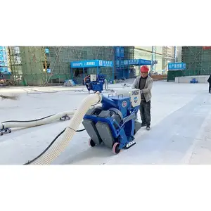 Mobile Floor shot Blaster shotblast blastwheel abrator Portable Shot shot blasting machine