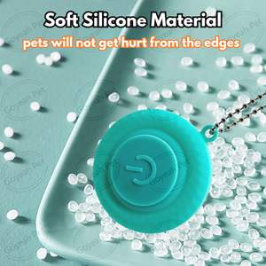 Pendentif LED pour animaux de compagnie <span class=keywords><strong>en</strong></span> forme de <span class=keywords><strong>pneu</strong></span>, électrique, 3 modes, clignotant lumineux pour promener les chiens la nuit - Product Image 4