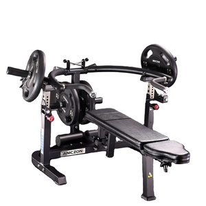 Macchina Chest Press Inclinata a Carico a Disco, Attrezzatura Commerciale da <span class=keywords><strong>Palestra</strong></span>, Trainer <span class=keywords><strong>per</strong></span> la Forza della Parte Superiore del Corpo da Seduto, Sedile Regolabile - Product Image 1