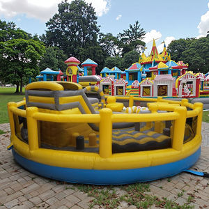 Castillo Inflable Grande, Nuevo Estilo, Patito Amarillo, 13 m de Diámetro, <span class=keywords><strong>Parque</strong></span> <span class=keywords><strong>Infantil</strong></span> Inflable para Niños - Product Image 3