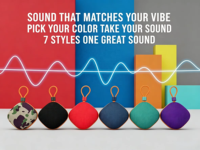 Altavoz Portátil de Camuflaje para Exteriores, 5w, BT 5.4, Diseño Pebble, Multicolor, para Viajes, Picnic, Fiestas, Deportes al Aire Libre, Senderismo, Regalo