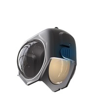 Accessoires d'objectif à clipser en verre optique panoramique pour caméra sportive Insta360 X3, protection PC haute transparence