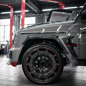 Kit carrosserie en fibre de carbone sèche pour Mercedes Benz G63 W464 2019-2024, style <span class=keywords><strong>Brabus</strong></span> <span class=keywords><strong>G900</strong></span>, pare-chocs avant et arrière, calandre, échappement, ensemble de mise à niveau - Product Image 6