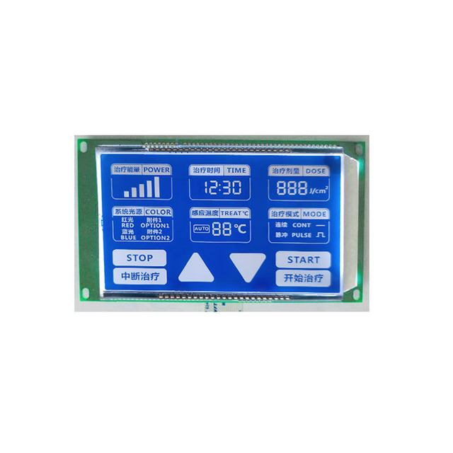 Custom Transparent TN/STN/VA Segment LCD Display Modules PCB Mounting 52x33mm Viewing Area -20~70C Working Temp for Weighing