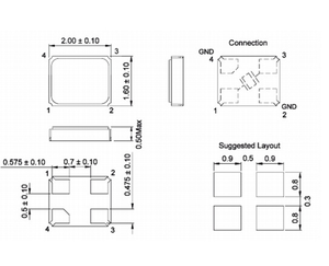 Original in Stock 2016 2520 <strong>3225</strong> 5030 7050 2.0MM*1.6MM 4M 8M 16MHZ 24MHZ 25MHZ 26MHZ 32MHZ 4-<strong>SMD</strong> passive Crystal Oscillator - Product Image 6