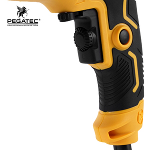 Taladro <span class=keywords><strong>de</strong></span> Impacto PEGATEC <span class=keywords><strong>de</strong></span> 650W con Motor <span class=keywords><strong>de</strong></span> Cobre Puro, Mandril sin Llave <span class=keywords><strong>de</strong></span> 13mm, Control <span class=keywords><strong>de</strong></span> Velocidad Continuo con Avance y Retroceso, y Mango Auxiliar - Product Image 4