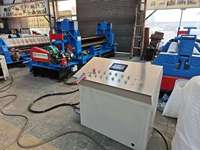Machine à cintrer les tôles hydraulique automatique CNC à 3 rouleaux 12x2500mm CNCColgar pour le pliage des tôles métalliques