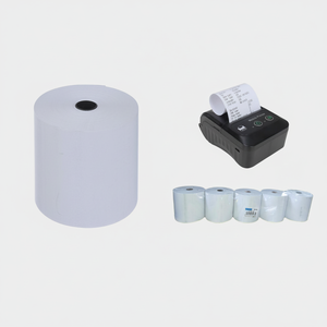 50gsm ม้วนกระดาษความร้อน80x80มม. ม้วนกระดาษคุณภาพสูง90ม. สำหรับเครื่องพิมพ์ POS - Product Image 2