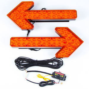 100 vatios ámbar 240 LED de Seguridad de Tráfico faro para riego camión de basura camión de seguridad vial flecha signo de luz - Product Image 2