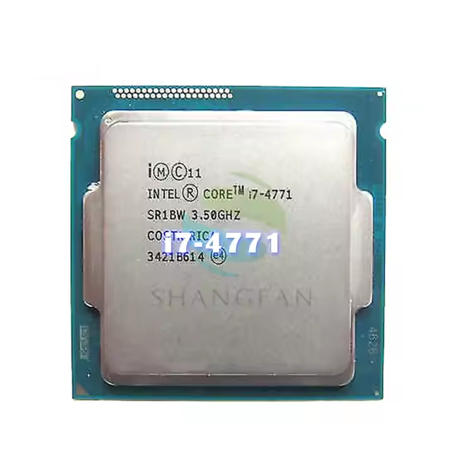 For Intel Core I7-4771 I7 4771 3.5 GHz Quad-Core CPU Processor 8M 84W LGA 1150