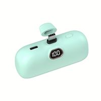 Meilleure vente de haute qualité Mini charge rapide 5000 MAh capacité affichage numérique petit chargeur extérieur voyage batterie externe