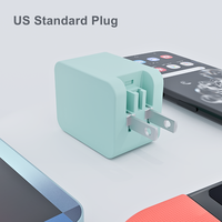Chargeur super rapide 45W, chargeur de téléphone portable portable, prise interchangeable US EU AU, charge rapide pour Samsung Galaxy S24 S23 Ultra
