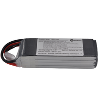 Sinxpower Maßgefertigte FPV-Drohnen-Lipo-Batterie 4S 14,8V 5200mAh 45C Hochleistungsbatterie mit 12-Monatiger Garantie für RC-UAV-Drohnen