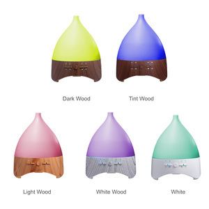 2024 nueva llegada 300ml bebé suavizante sonido hogar humidificador ruido blanco grano de madera difusor de Aroma ultrasónico - Product Image 4
