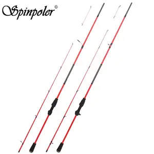 Spinpoler Carbon Fiber 30t Solid Tip Spinning Fishing Rod UL 1.98m Boat Sea Casting Fishing Rod Ultra Light Fishing Tackle China