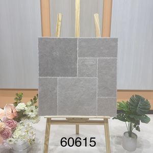 Gạch Lát sàn chống trượt 600x600 cho phòng khách và phòng ăn gạch mộc màu xám cho thiết kế nội thất thanh lịch - Product Image 3