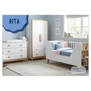 Increíble Juego de Muebles para Dormitorio Clase RITA, Destaca por su Estructura de Material de Alta Calidad, Apariencia Elegante y Piezas Funcionales - Product Image 1