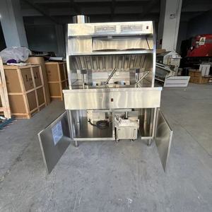 Friteuse industrielle double pression Shineho, la plus vendue, fabriquée en Chine, personnalisable, pour KFC, friteuse combinée en promotion - Product Image 1