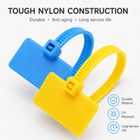 Etiquetas de Identificación para Logística, Autoadhesivas, de Nailon, RoHS REACH, Industriales, Escriturables, Grandes, con Cierre Automático, para Cables