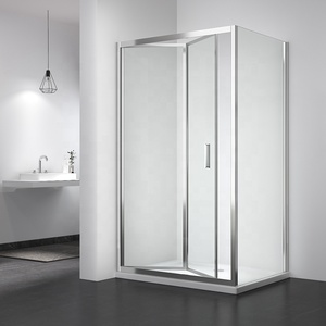Rectángulo nuevo <span class=keywords><strong>con</strong></span> marco Cabina <span class=keywords><strong>de</strong></span> <span class=keywords><strong>ducha</strong></span> <span class=keywords><strong>de</strong></span> aluminio transparente pulido <span class=keywords><strong>de</strong></span> triple Deslizamiento <span class=keywords><strong>con</strong></span> <span class=keywords><strong>plato</strong></span> <span class=keywords><strong>de</strong></span> <span class=keywords><strong>ducha</strong></span> <span class=keywords><strong>de</strong></span> piedra artificial - Product Image 3