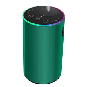 Diffuser Nebulizing Tanpa Kabel Pintar 2025 Lampu LED Warna-warni Humidifier Aroma Meja Logam Portabel 5-20ml Tanpa Air untuk Minyak Esensial - Product Image 2