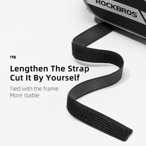 กระเป๋าใส่โทรศัพท์ติดจักรยาน <span class=keywords><strong>ROCKBROS</strong></span> สำหรับติดเฟรมด้านหน้า จักรยานเสือภูเขา ความจุขนาดใหญ่ อุปกรณ์เสริมสำหรับจักรยาน - Product Image 5