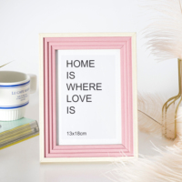 Bingkai Foto Meja Dekorasi Rumah Gaya Modern Putih Pink Ps Bingkai Gambar Modern Desain Baru Karya Seni Modis Bingkai Foto