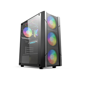 Soporte OEM/ODM Personalización Nuevo estilo Mid Tower <span class=keywords><strong>PC</strong></span> <span class=keywords><strong>Case</strong></span> Aleación de aluminio ATX Juegos de computadora u Oficina/Uso doméstico - Product Image 2