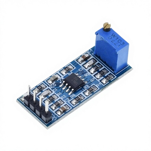 LM358 100x Gain Signal Amplification Operational Amplifier Module