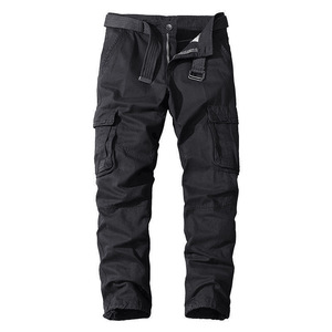 <span class=keywords><strong>Pantalones</strong></span> <span class=keywords><strong>de</strong></span> Algodón <span class=keywords><strong>para</strong></span> Hombre, Nuevos, a la <span class=keywords><strong>Moda</strong></span>, con Múltiples Bolsillos, Color Sólido Lavado y Cierre <span class=keywords><strong>de</strong></span> Cremallera, <span class=keywords><strong>para</strong></span> Uso Diario Informal y Trabajo - Product Image 3