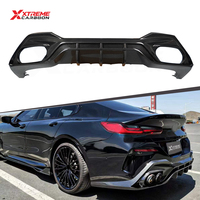 Difusor Trasero Inferior de Fibra de Carbono XTREME, Kit de Carrocería con Difusor de Aire Trasero para BMW G16 840i M850i Serie 8 2019-2023