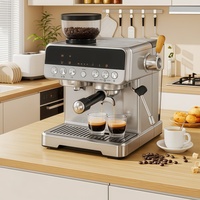 Machine à expresso professionnelle en gros avec double chaudière pour usage commercial en café et boutique de café