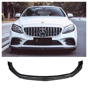 Lèvre avant en fibre de carbone véritable style CMS pour <span class=keywords><strong>Mercedes</strong></span> Benz Classe C W205 <span class=keywords><strong>C180</strong></span> C200 C260 C43 - Product Image 1