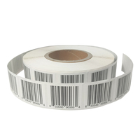 Rouleau d'étiquettes thermiques industrielles imperméables pour codes-barres, autocollants pour la logistique avec adhésif puissant et finition résistante à la déchirure
