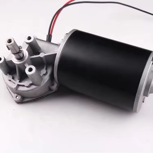 12V 24V 63mm 76mm 60mm Factory Custom DC <b>Worm</b> Gear Motor Different Diameter Size Low Noise Stable Output Motor - Product Image 2