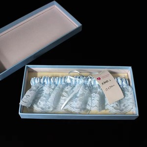 Ensemble de jarretelles de <span class=keywords><strong>mariage</strong></span> M80085-2, <span class=keywords><strong>jarretière</strong></span> en dentelle de mariée, <span class=keywords><strong>jarretière</strong></span> bleue et blanche pour <span class=keywords><strong>mariage</strong></span> - Product Image 3