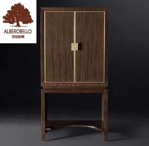 Многофункциональная винтажная антикварная мебель шкаф для хранения гостиной шкафы из массива дерева