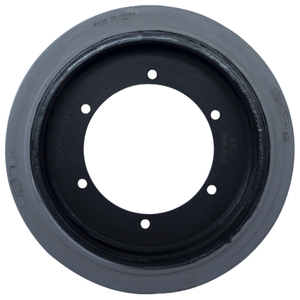 Pneu industriel non marquant pour usage intérieur, pneu plein 230x80 pour plateformes élévatrices à ciseaux et équipements de maintenance des installations - Product Image 6