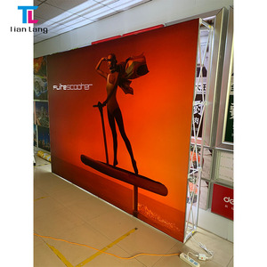 Gran oferta, caja de luz SEG Booth, marcos de tela de silicona de aluminio, sistema de exposición con luz LED publicitaria para ferias comerciales - Product Image 2