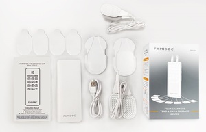 Máquina de <span class=keywords><strong>fisioterapia</strong></span> de plástico cómoda de mano, Dispositivo de masaje de alivio estimulante muscular, terapia de dolor de diez unidades - Product Image 5