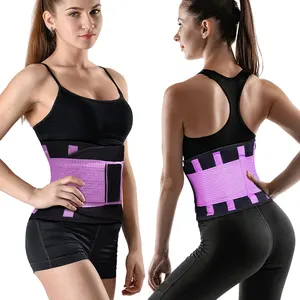 Gym Sweat Waist Trimmer Lumbar Support Trainer Shaper Back Brace Sweatband Posture Corrector