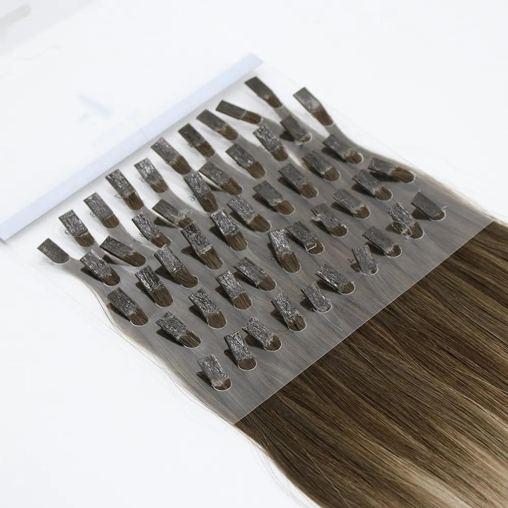 Changshunfa Großhandel Echthaar verlängerung Flat Tip Italien Keratin Pre bonded Hair Extensions Flat Tip Hair