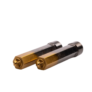 Duradero Espejo liso titanio plateado Acero de tungsteno Acero de alta velocidad Segundo punzón Punzón de cabezal - Product Image 1