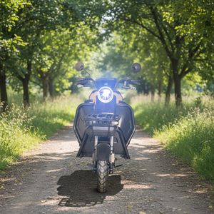 HengQiao Tricycle électrique ouvert à 3 places avec cadre en acier |   Certifié DOT 60V |   Navette Premium pour les clients des domaines équestres et des ranchs privés - Product Image 2