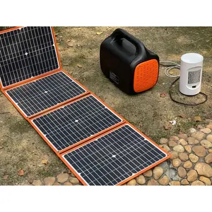 Placa solar 100 150 watt 100w 200w 300w 접이식 휴대용 태양 전지 패널 12v 24v 소형 미니 태양 전지 패널