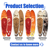 Funwater Wholesale CE 11 'Haute qualité gonflable Isup Surf Sup Stand up Paddle Board Soft Board Paddlesurf Surfboard SUP Board