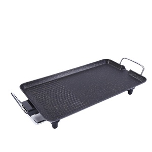 Poêle à Grill anti-adhésif pour Restaurant, Grill à flamme d'intérieur, <span class=keywords><strong>Barbecue</strong></span>, 8-service, Grill électrique d'extérieur, poêle antiadhésive, bon marché - Product Image 1